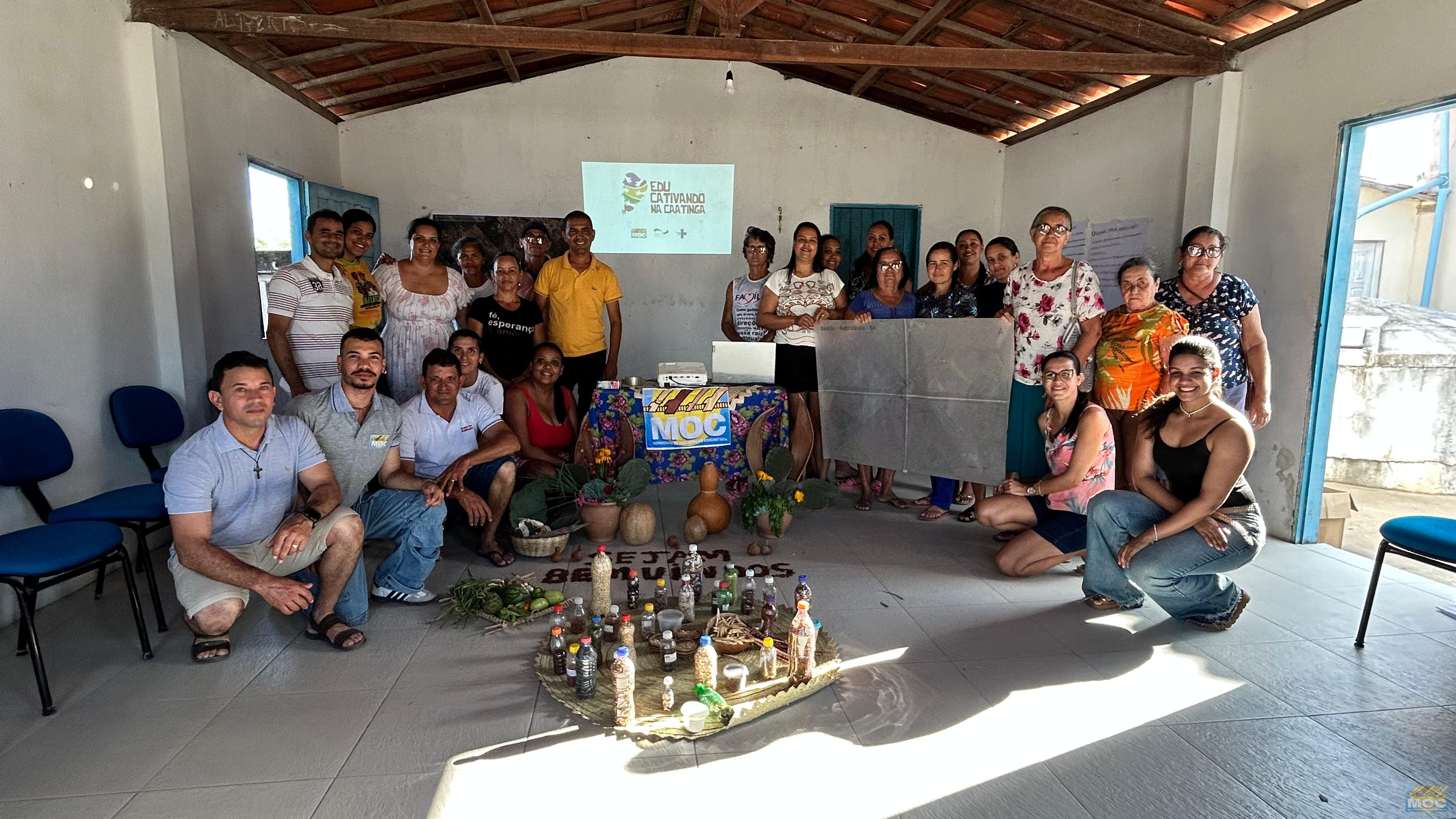 Oficina de Cartografia Participativa fortalece resiliência das comunidades rurais no Semiárido Baiano
