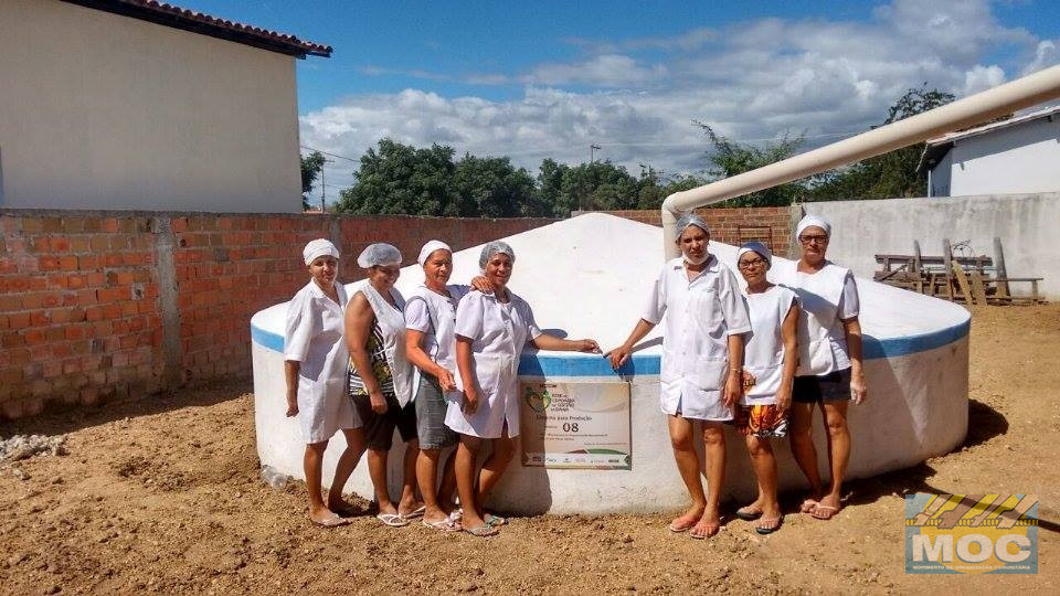 A Tecnologia Social Cisterna de Produção para Empreendimentos Econômicos Solidários do MOC é certificado pela Fundação BB
