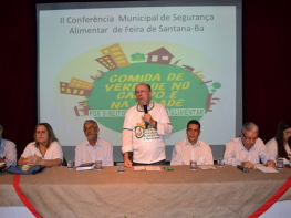 MOC presente nos debates durante a II Conferência Municipal de Segurança Alimentar e Nutricional de Feira de Santana 