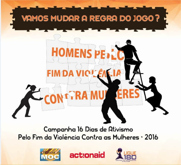 Campanha “Vamos Mudar a Regra do Jogo?  Homens pelo fim da Violência Contra as Mulheres”