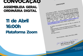 MOC realizará Assembleia Geral Ordinária Digital