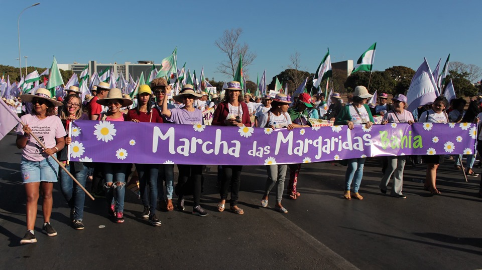 Marcha das Margaridas termina com demonstração de força e união de 100 mil  camponesas - Sul 21